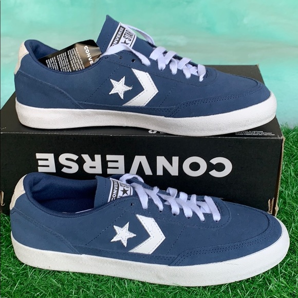 CONVERSE NET STAR CLASSIC OX NAVY/WHITE/WHITE MEN’ - Picture 2 of 16